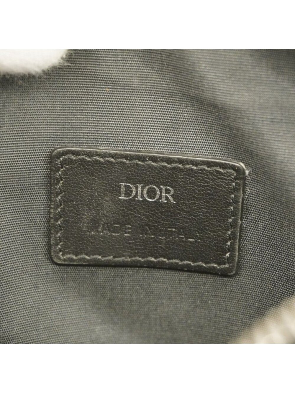 Dior Shoulder Bag Trotter Canvas Black Beige Silver - Picture 5 of 8